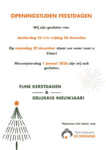 Kerst en nieuwjaar